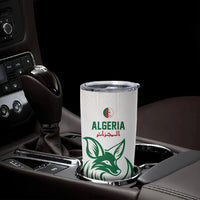 Custom World Football 2026 Algeria Tumbler Cup Les Fennecs Desert Fox Pride