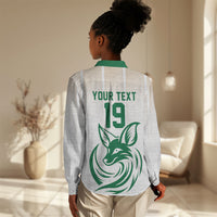 Custom World Football 2026 Algeria Women Casual Shirt Les Fennecs Desert Fox Pride