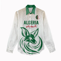 Custom World Football 2026 Algeria Women Casual Shirt Les Fennecs Desert Fox Pride