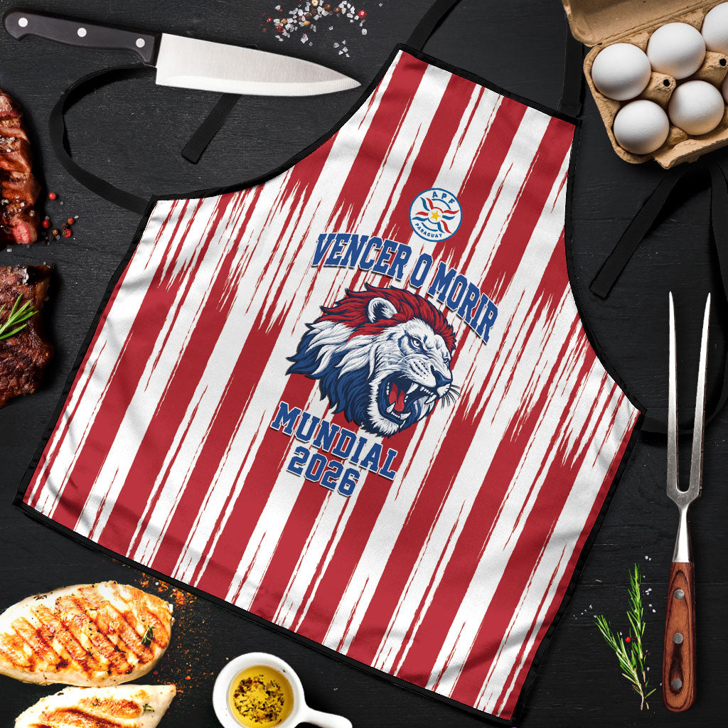 Paraguay Football Mundial 2026 Apron Lion Vencer O Morir Supporter