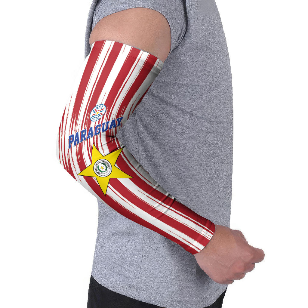 Paraguay Football Mundial 2026 Arm Sleeves Lion Vencer O Morir Supporter
