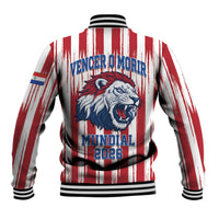 Paraguay Football Mundial 2026 Baseball Jacket Lion Vencer O Morir Supporter