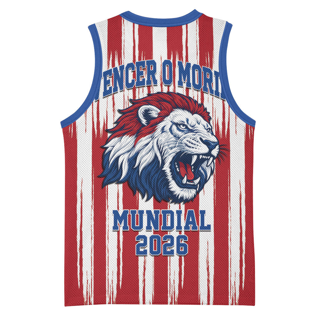 Paraguay Football Mundial 2026 Basketball Jersey Lion Vencer O Morir Supporter