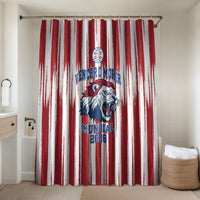 Paraguay Football Mundial 2026 Bathroom Set Lion Vencer O Morir Supporter