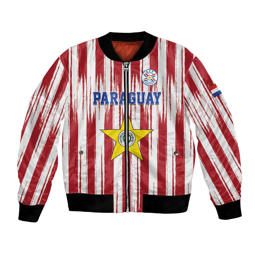 Paraguay Football Mundial 2026 Bomber Jacket Lion Vencer O Morir Supporter