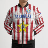 Paraguay Football Mundial 2026 Bomber Puffer Jacket Lion Vencer O Morir Supporter