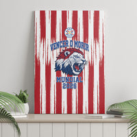 Paraguay Football Mundial 2026 Canvas Wall Art Lion Vencer O Morir Supporter