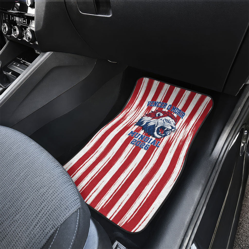 Paraguay Football Mundial 2026 Car Mats Lion Vencer O Morir Supporter