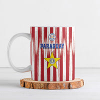 Paraguay Football Mundial 2026 Ceramic Mug Lion Vencer O Morir Supporter