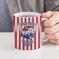 Paraguay Football Mundial 2026 Ceramic Mug Lion Vencer O Morir Supporter