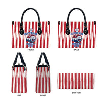 Paraguay Football Mundial 2026 Leather Bag Lion Vencer O Morir Supporter