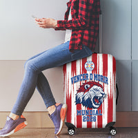 Paraguay Football Mundial 2026 Luggage Cover Lion Vencer O Morir Supporter