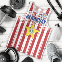 Paraguay Football Mundial 2026 Men Tank Top Lion Vencer O Morir Supporter
