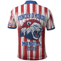 Paraguay Football Mundial 2026 Polo Shirt Lion Vencer O Morir Supporter