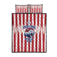 Paraguay Football Mundial 2026 Quilt Bed Set Lion Vencer O Morir Supporter
