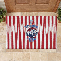 Paraguay Football Mundial 2026 Rubber Doormat Lion Vencer O Morir Supporter