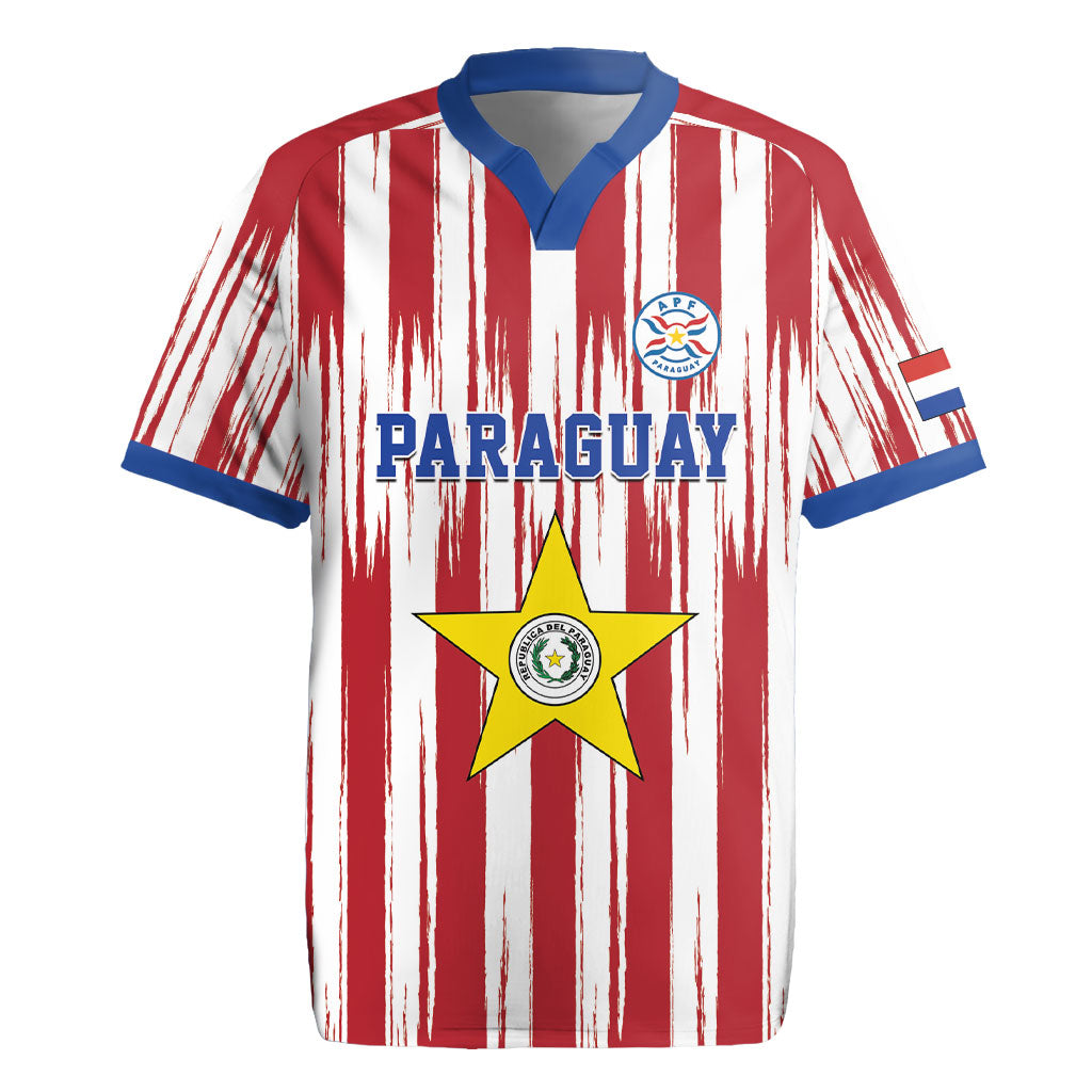 Paraguay Football Mundial 2026 Rugby Jersey Lion Vencer O Morir Supporter