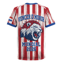Paraguay Football Mundial 2026 Rugby Jersey Lion Vencer O Morir Supporter