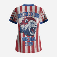 Paraguay Football Mundial 2026 Scrub Top Lion Vencer O Morir Supporter