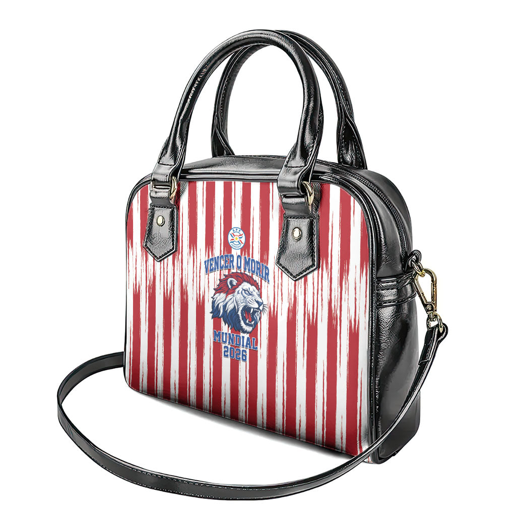 Paraguay Football Mundial 2026 Shoulder Handbag Lion Vencer O Morir Supporter