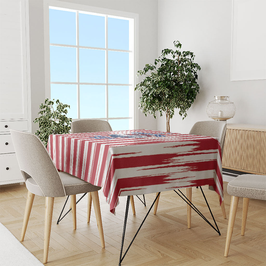 Paraguay Football Mundial 2026 Tablecloth Lion Vencer O Morir Supporter