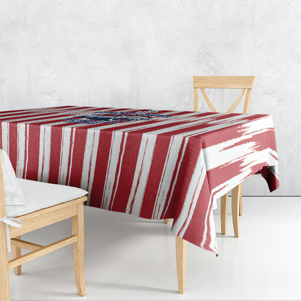 Paraguay Football Mundial 2026 Tablecloth Lion Vencer O Morir Supporter