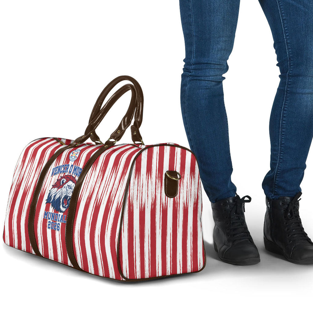 Paraguay Football Mundial 2026 Travel Bag Lion Vencer O Morir Supporter