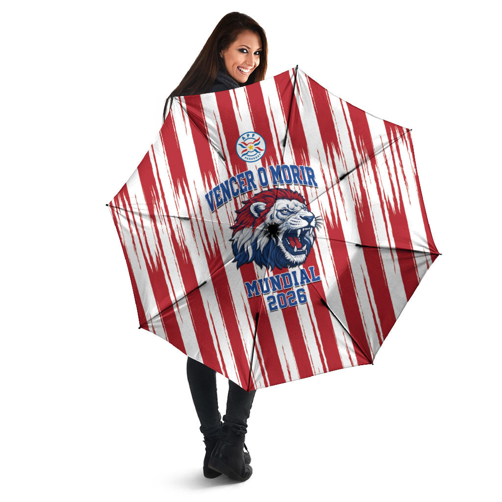 Paraguay Football Mundial 2026 Umbrella Lion Vencer O Morir Supporter