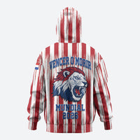 Paraguay Football Mundial 2026 Zip Hoodie Lion Vencer O Morir Supporter