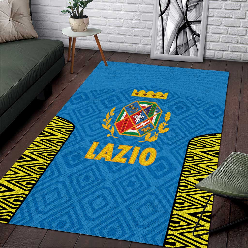 Italy Lazio Area Rug Flag Style - Wonder Print Shop