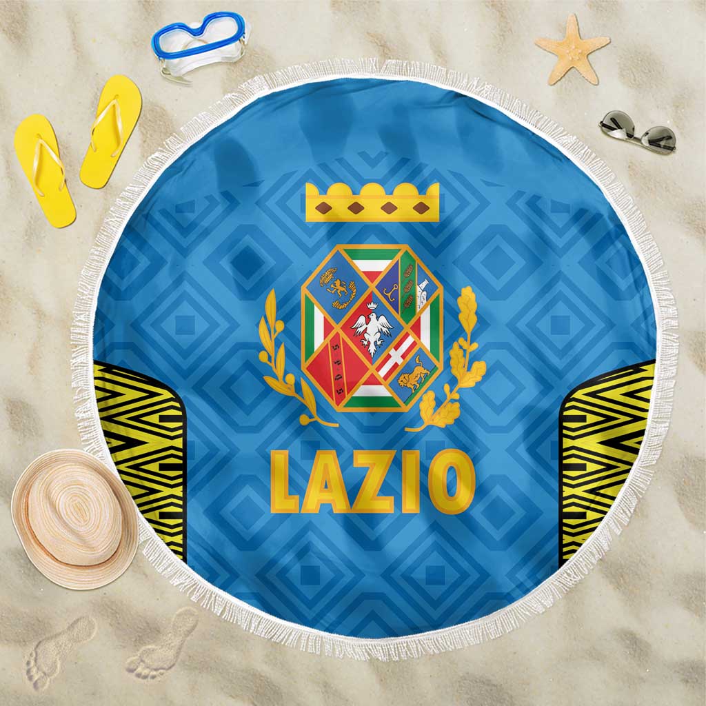 Italy Lazio Beach Blanket Flag Style - Wonder Print Shop