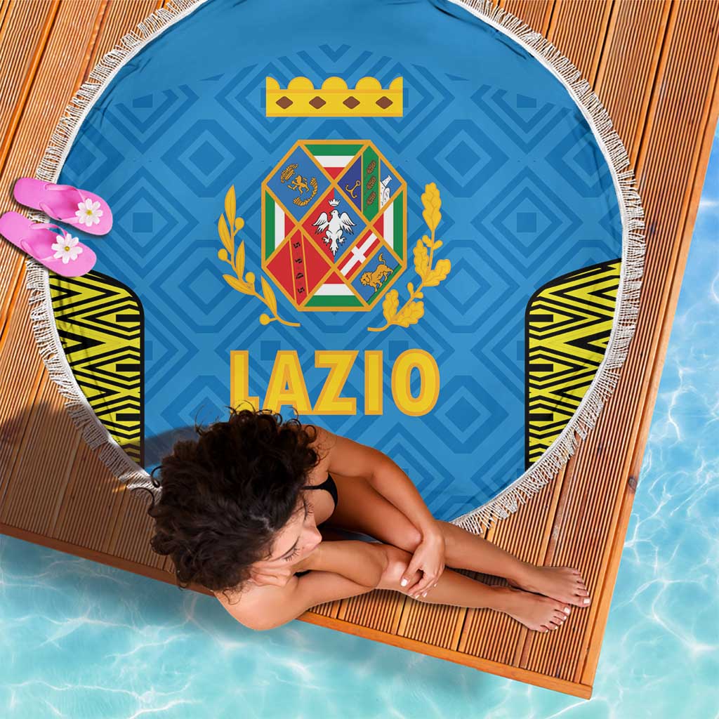 Italy Lazio Beach Blanket Flag Style - Wonder Print Shop