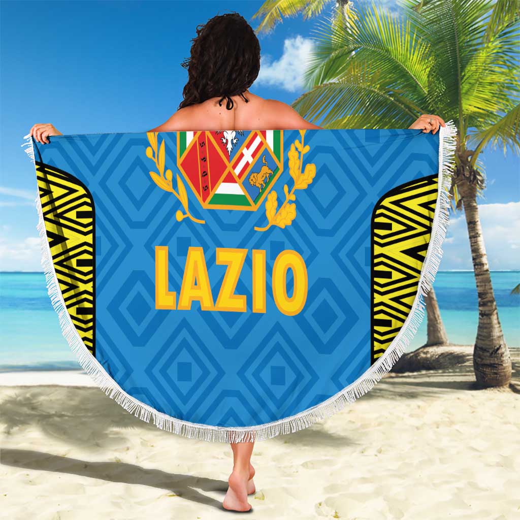 Italy Lazio Beach Blanket Flag Style - Wonder Print Shop