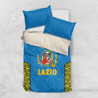 Italy Lazio Bedding Set Flag Style - Wonder Print Shop