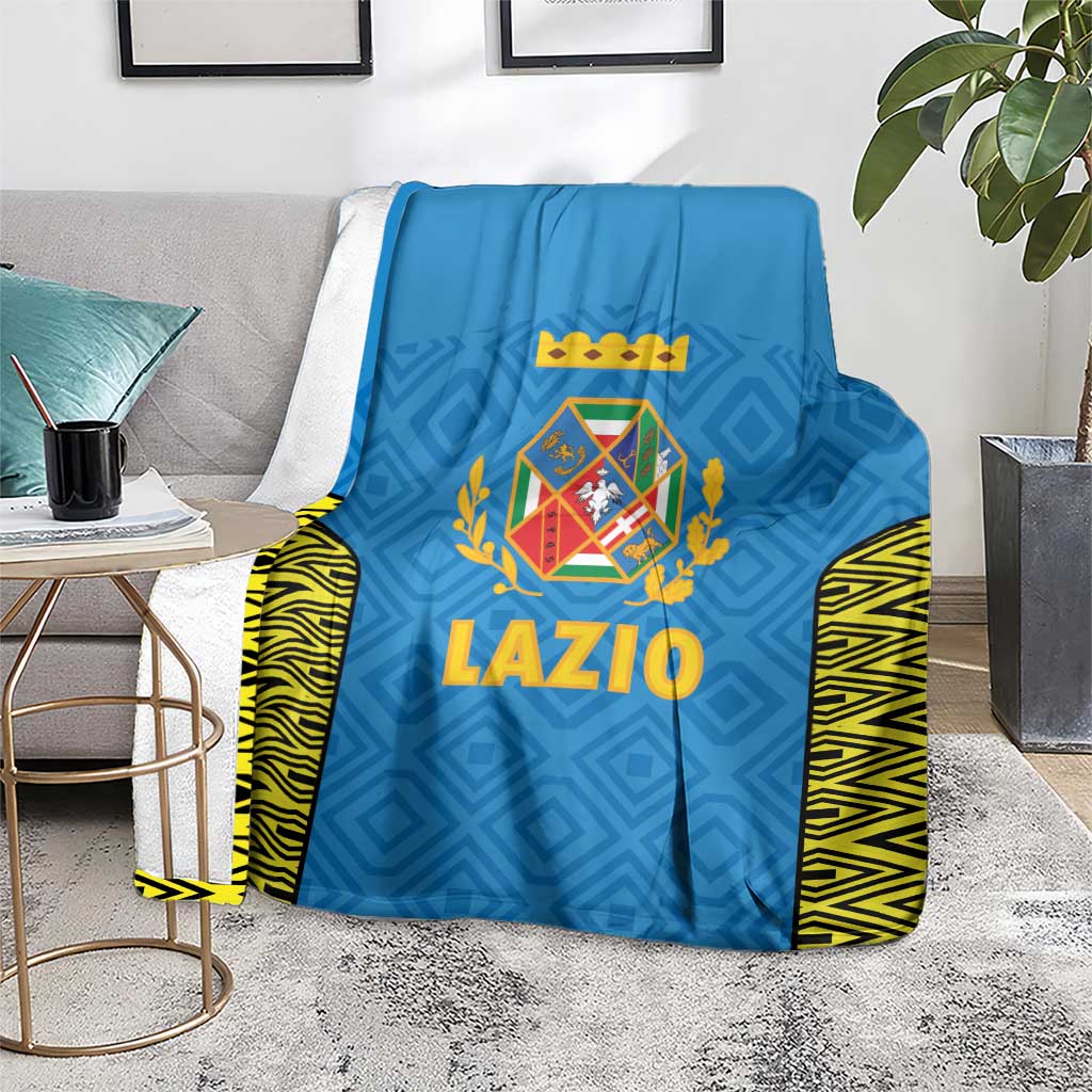 Italy Lazio Blanket Flag Style - Wonder Print Shop
