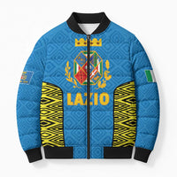 Italy Lazio Bomber Puffer Jacket Flag Style LT19