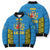 Italy Lazio Bomber Puffer Jacket Flag Style LT19