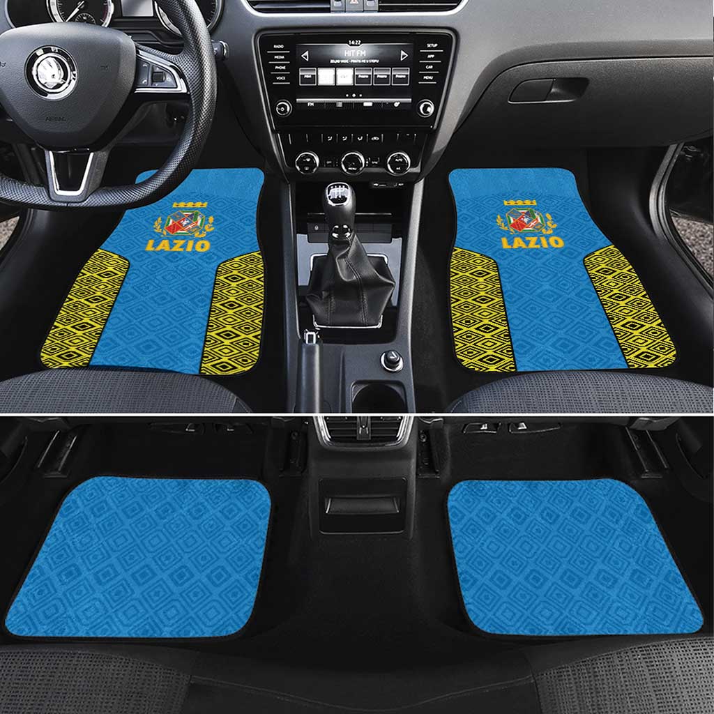 Italy Lazio Car Mats Flag Style - Wonder Print Shop