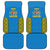 Italy Lazio Car Mats Flag Style - Wonder Print Shop