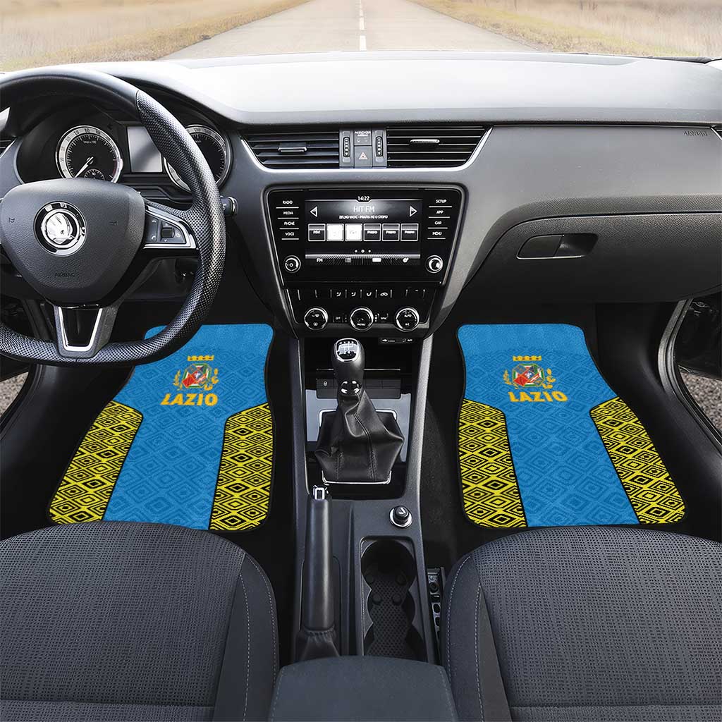 Italy Lazio Car Mats Flag Style - Wonder Print Shop