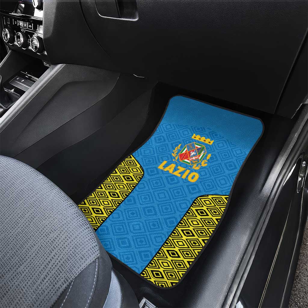 Italy Lazio Car Mats Flag Style - Wonder Print Shop