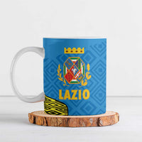 Italy Lazio Ceramic Mug Flag Style - Wonder Print Shop