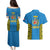 Italy Lazio Couples Matching Puletasi and Hawaiian Shirt Flag Style LT19