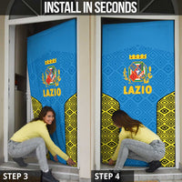Italy Lazio Door Cover Flag Style - Wonder Print Shop