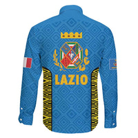 Italy Lazio Family Matching Tank Maxi Dress and Hawaiian Shirt Flag Style LT19