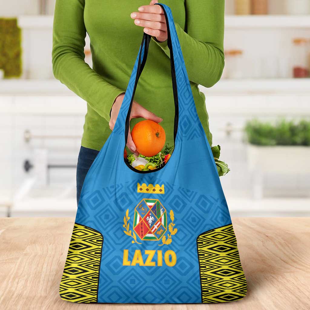 Italy Lazio Grocery Bag Flag Style - Wonder Print Shop