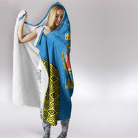 Italy Lazio Hooded Blanket Flag Style - Wonder Print Shop