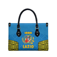 Italy Lazio Leather Bag Flag Style - Wonder Print Shop