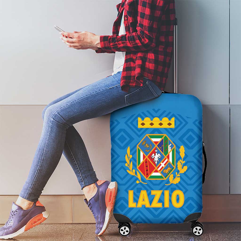 Italy Lazio Luggage Cover Flag Style - Wonder Print Shop