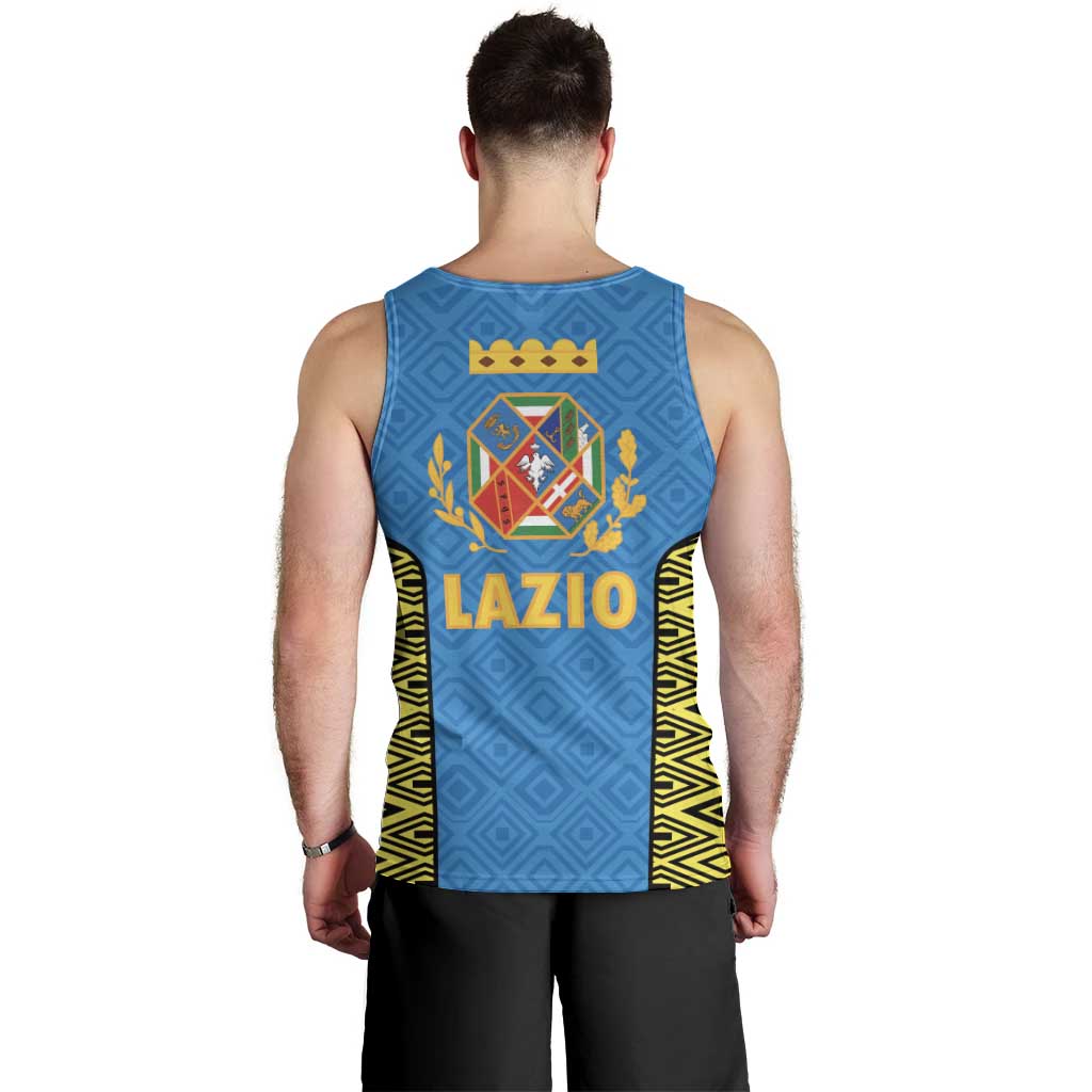 Italy Lazio Men Tank Top Flag Style LT19